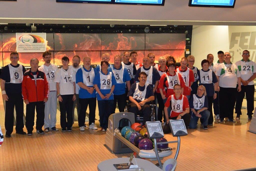 Teilnehmer an der Deutschen Meisterschaft im Bowling